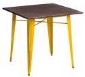 D2.DESIGN Stół Paris Wood żółty sosna orzech D2.DESIGN Stół Paris Wood żółty sosna orzech