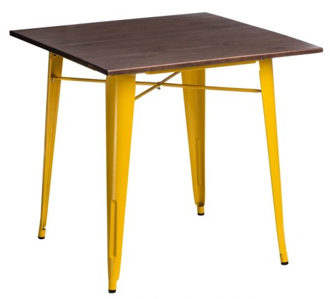 D2.DESIGN Stół Paris Wood żółty sosna orzech D2.DESIGN Stół Paris Wood żółty sosna orzech