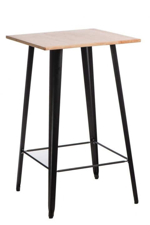 D2.DESIGN Stół barowy Paris Wood czarny sosna natu ralna D2.DESIGN Stół barowy Paris Wood czarny sosna natu ralna