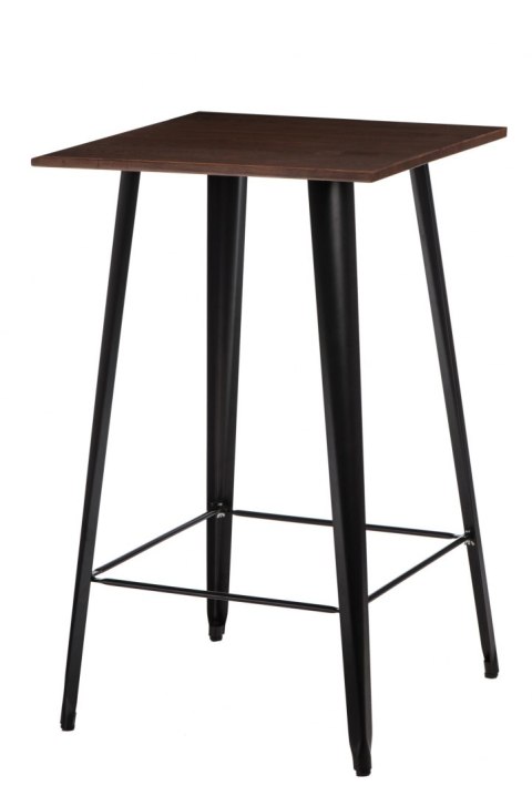 D2.DESIGN Stół barowy Paris Wood czarny sosna orze ch D2.DESIGN Stół barowy Paris Wood czarny sosna orze ch