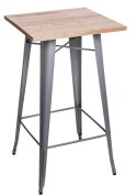 D2.DESIGN Stół barowy Paris Wood srebrny jesion D2.DESIGN Stół barowy Paris Wood srebrny jesion
