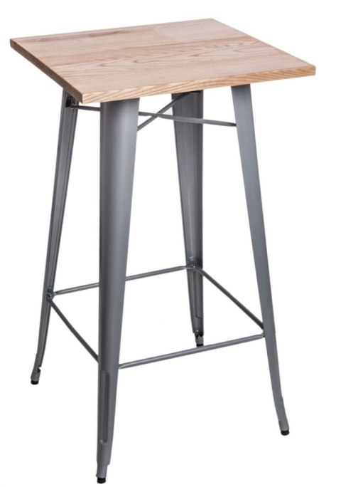 D2.DESIGN Stół barowy Paris Wood srebrny jesion D2.DESIGN Stół barowy Paris Wood srebrny jesion