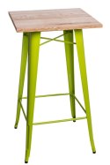 D2.DESIGN Stół barowy Paris Wood ziel. jas. jesion D2.DESIGN Stół barowy Paris Wood ziel. jas. jesion