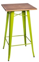 D2.DESIGN Stół barowy Paris Wood ziel. jas. sosna D2.DESIGN Stół barowy Paris Wood ziel. jas. sosna