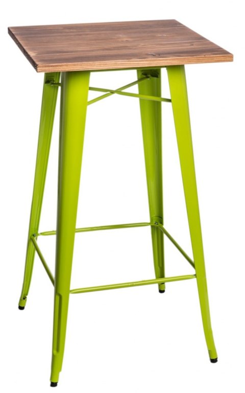 D2.DESIGN Stół barowy Paris Wood ziel. jas. sosna D2.DESIGN Stół barowy Paris Wood ziel. jas. sosna