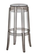 STOŁEK BAROWY HOKER Duch D2.DESIGN SZARY TRANSPARENTNY 75cm TWORZYWO Z PODPÓRKĄ NA NOGI STOŁEK BAROWY HOKER Duch D2.DESIGN SZARY TRANSPARENTNY 75cm TWORZYWO Z PODPÓRKĄ NA NOGI