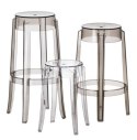 STOŁEK BAROWY HOKER Duch D2.DESIGN SZARY TRANSPARENTNY 75cm TWORZYWO Z PODPÓRKĄ NA NOGI STOŁEK BAROWY HOKER Duch D2.DESIGN SZARY TRANSPARENTNY 75cm TWORZYWO Z PODPÓRKĄ NA NOGI