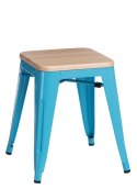 D2.DESIGN Stołek Paris Wood nieb. sosna naturalna D2.DESIGN Stołek Paris Wood nieb. sosna naturalna