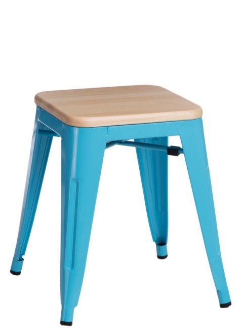 D2.DESIGN Stołek Paris Wood nieb. sosna naturalna D2.DESIGN Stołek Paris Wood nieb. sosna naturalna