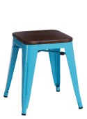 D2.DESIGN Stołek Paris Wood nieb. sosna orzech D2.DESIGN Stołek Paris Wood nieb. sosna orzech
