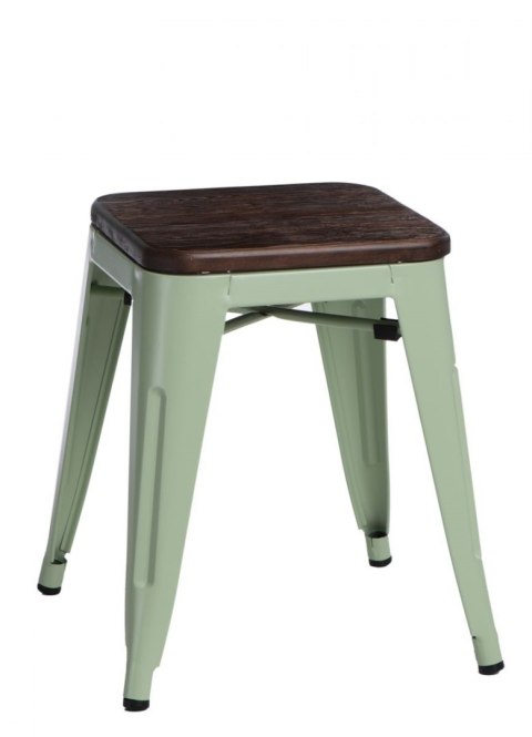 D2.DESIGN Stołek Paris Wood zielony sosna szczotko D2.DESIGN Stołek Paris Wood zielony sosna szczotko