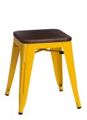 D2.DESIGN Stołek Paris Wood żółty sosna orzech D2.DESIGN Stołek Paris Wood żółty sosna orzech
