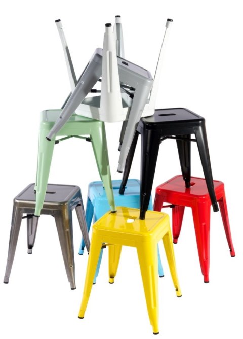 STOŁEK TABORET METALOWY Paris ŻÓŁTY inspirowany Tolix D2.DESIGN WYGODNY I WYTRZYMAŁY DO KUCHNI JADALNI LOKALU STOŁEK TABORET METALOWY Paris ŻÓŁTY inspirowany Tolix D2.DESIGN WYGODNY I WYTRZYMAŁY DO KUCHNI JADALNI LOKALU