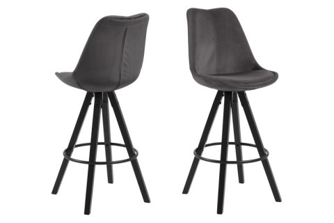 ACTONA Stołek barowy Dima VIC dark grey ACTONA Stołek barowy Dima VIC dark grey