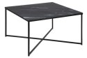 ACTONA Stolik kawowy Alisma kwadradrat Black/ Black Marable ACTONA Stolik kawowy Alisma kwadradrat Black/ Black Marable