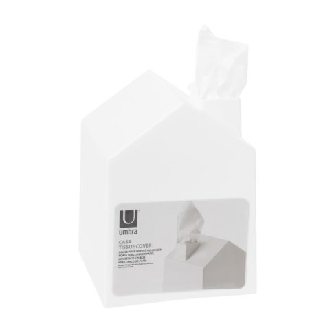 Umbra b.v. Etui na pudełko z chusteczkami biały, Casa Umbra b.v. Etui na pudełko z chusteczkami biały, Casa