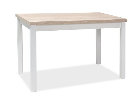 SIGNAL STÓŁ ADAM PŁYTA LAMINOWANA DĄB SONOMA / MDF BIAŁY MAT 120x68 SIGNAL STÓŁ ADAM PŁYTA LAMINOWANA DĄB SONOMA / MDF BIAŁY MAT 120x68