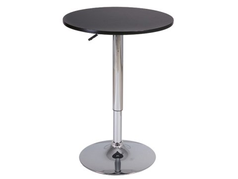 SIGNAL STOLIK BAROWY B500 CZARNY/CHROM fi 60x68-91 SIGNAL STOLIK BAROWY B500 CZARNY/CHROM fi 60x68-91