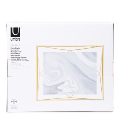 Umbra b.v. Ramka na zdjęcia 20x25cm, mosiądz,PRISMA Umbra b.v. Ramka na zdjęcia 20x25cm, mosiądz,PRISMA