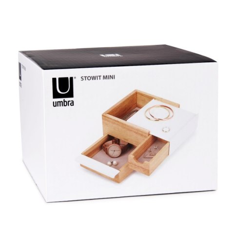 Umbra b.v. Szkatułka mini, naturalne drewno, STOWIT Umbra b.v. Szkatułka mini, naturalne drewno, STOWIT