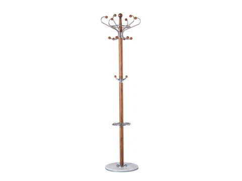SIGNAL WIESZAK STOJĄCY CR18 GRUSZA DREWNO METAL CHROM PODSTAWA MARMUR SIGNAL WIESZAK STOJĄCY CR18 GRUSZA DREWNO METAL CHROM PODSTAWA MARMUR
