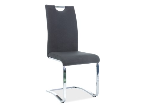 SIGNAL KRZESŁO H790 CHROM/CZARNY tkanina TAP.96 SIGNAL KRZESŁO H790 CHROM/CZARNY tkanina TAP.96