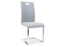 SIGNAL KRZESŁO H790 NA PŁOZACH CHROM/SZARY TKANINA TAP.97 SIGNAL KRZESŁO H790 NA PŁOZACH CHROM/SZARY TKANINA TAP.97
