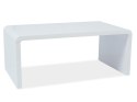 SIGNAL ŁAWA PROSTOKĄTNA MIO BLAT I STELAŻ MDF BIAŁY LAKIER 100X60X45 SIGNAL ŁAWA PROSTOKĄTNA MIO BLAT I STELAŻ MDF BIAŁY LAKIER 100X60X45