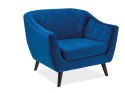 SIGNAL FOTEL MOLLY 1 VELVET GRANATOWY BLUVEL 86 / WENGE (T) SIGNAL FOTEL MOLLY 1 VELVET GRANATOWY BLUVEL 86 / WENGE (T)