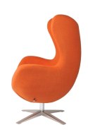 D2.DESIGN Fotel Jajo Soft wełna pomarańczowy JA-2717 D2.DESIGN Fotel Jajo Soft wełna pomarańczowy JA-2717