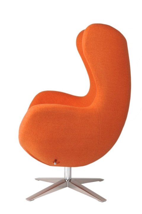 D2.DESIGN Fotel Jajo Soft wełna pomarańczowy JA-2717 D2.DESIGN Fotel Jajo Soft wełna pomarańczowy JA-2717