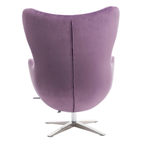 D2.DESIGN Fotel Jajo Velvet fioletowy D2.DESIGN Fotel Jajo Velvet fioletowy