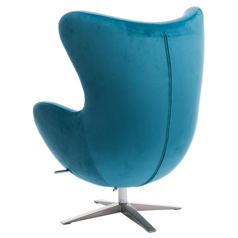D2.DESIGN Fotel Jajo Velvet niebieski D2.DESIGN Fotel Jajo Velvet niebieski