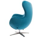 D2.DESIGN Fotel Jajo Velvet niebieski D2.DESIGN Fotel Jajo Velvet niebieski
