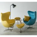 D2.DESIGN Fotel Jajo Velvet niebieski D2.DESIGN Fotel Jajo Velvet niebieski