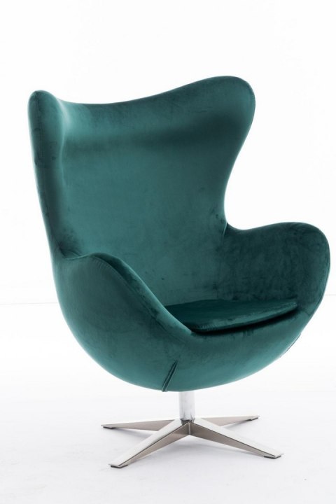 D2.DESIGN Fotel Jajo Velvet zielony ciemny D2.DESIGN Fotel Jajo Velvet zielony ciemny