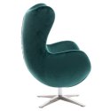 D2.DESIGN Fotel Jajo Velvet zielony ciemny D2.DESIGN Fotel Jajo Velvet zielony ciemny