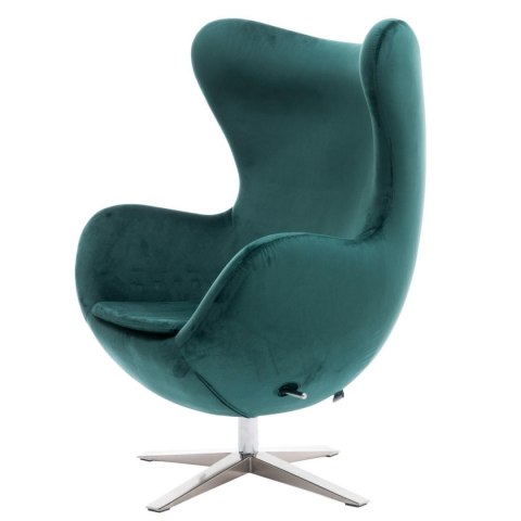 D2.DESIGN Fotel Jajo Velvet zielony ciemny D2.DESIGN Fotel Jajo Velvet zielony ciemny