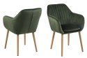 ACTONA Krzesło Emilia Velvet forest green ACTONA Krzesło Emilia Velvet forest green