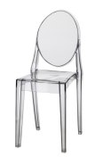 D2.DESIGN Krzesło Viki szary transparentny tworzywo eleganckie stabilne i wygodne D2.DESIGN Krzesło Viki szary transparentny tworzywo eleganckie stabilne i wygodne