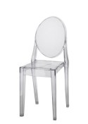 D2.DESIGN Krzesło Viki transparentne tworzywo stabilne i solidne odporne na pogodę D2.DESIGN Krzesło Viki transparentne tworzywo stabilne i solidne odporne na pogodę