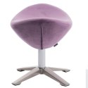 D2.DESIGN Podnóżek Jajo Velvet fioletowy D2.DESIGN Podnóżek Jajo Velvet fioletowy