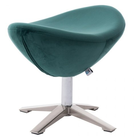 D2.DESIGN Podnóżek Jajo Velvet zielony ciemny D2.DESIGN Podnóżek Jajo Velvet zielony ciemny