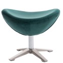 D2.DESIGN Podnóżek Jajo Velvet zielony ciemny D2.DESIGN Podnóżek Jajo Velvet zielony ciemny