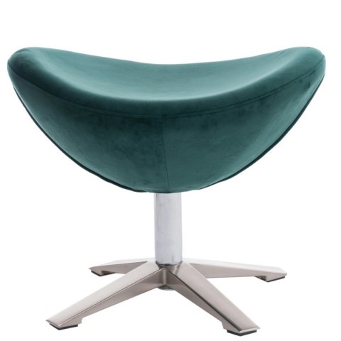 D2.DESIGN Podnóżek Jajo Velvet zielony ciemny D2.DESIGN Podnóżek Jajo Velvet zielony ciemny