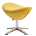 D2.DESIGN Podnóżek Jajo Velvet żółty D2.DESIGN Podnóżek Jajo Velvet żółty