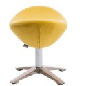 D2.DESIGN Podnóżek Jajo Velvet żółty D2.DESIGN Podnóżek Jajo Velvet żółty