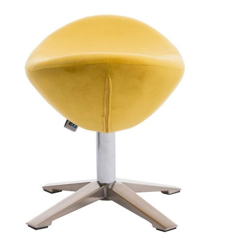 D2.DESIGN Podnóżek Jajo Velvet żółty D2.DESIGN Podnóżek Jajo Velvet żółty
