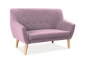 SIGNAL SOFA NORDIC 2 KOLOR RÓŻ TAPICERKA CABLO 12 / BUK SIGNAL SOFA NORDIC 2 KOLOR RÓŻ TAPICERKA CABLO 12 / BUK