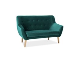 SIGNAL SOFA NORDIC 2 VELVET KOLOR ZIELONY TAPICERKA BLUVEL 78 / BUK